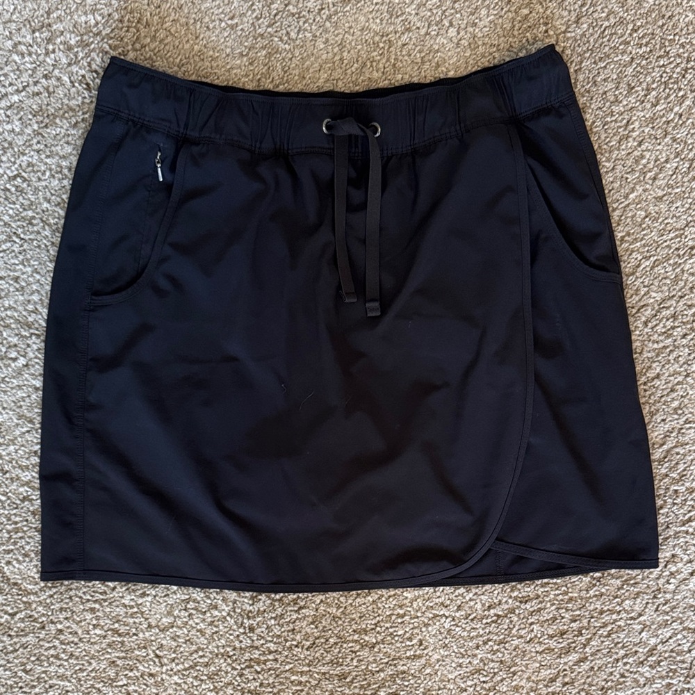 Black Women's Skort